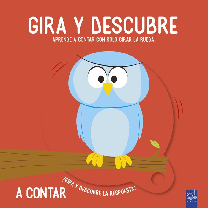Gira y descubre. A contar, de YOYO | portada del libro