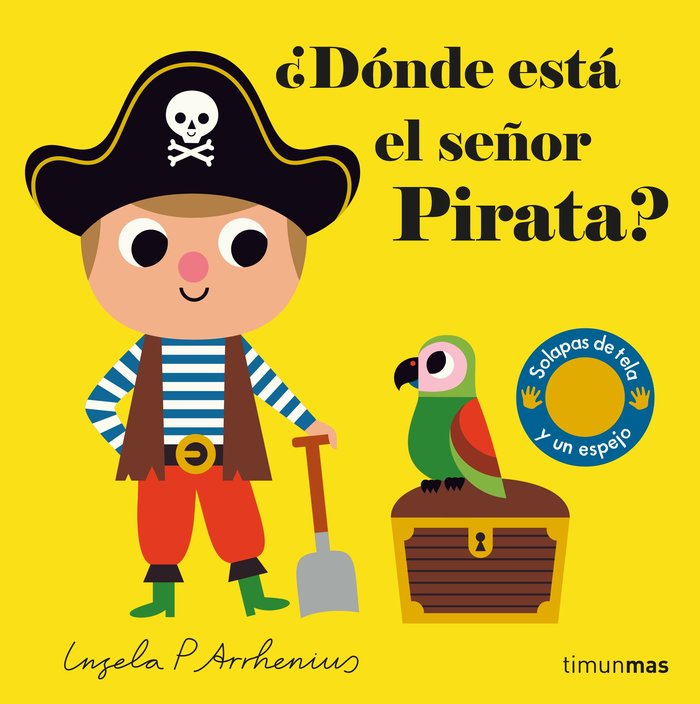 ¿Dónde está el señor Pirata?, de Arrhenius, Ingela P. | portada del libro