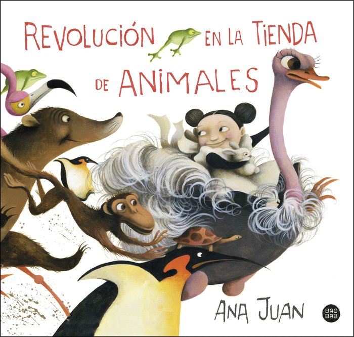 Revolución en la tienda de animales, de Juan, Ana | portada del libro