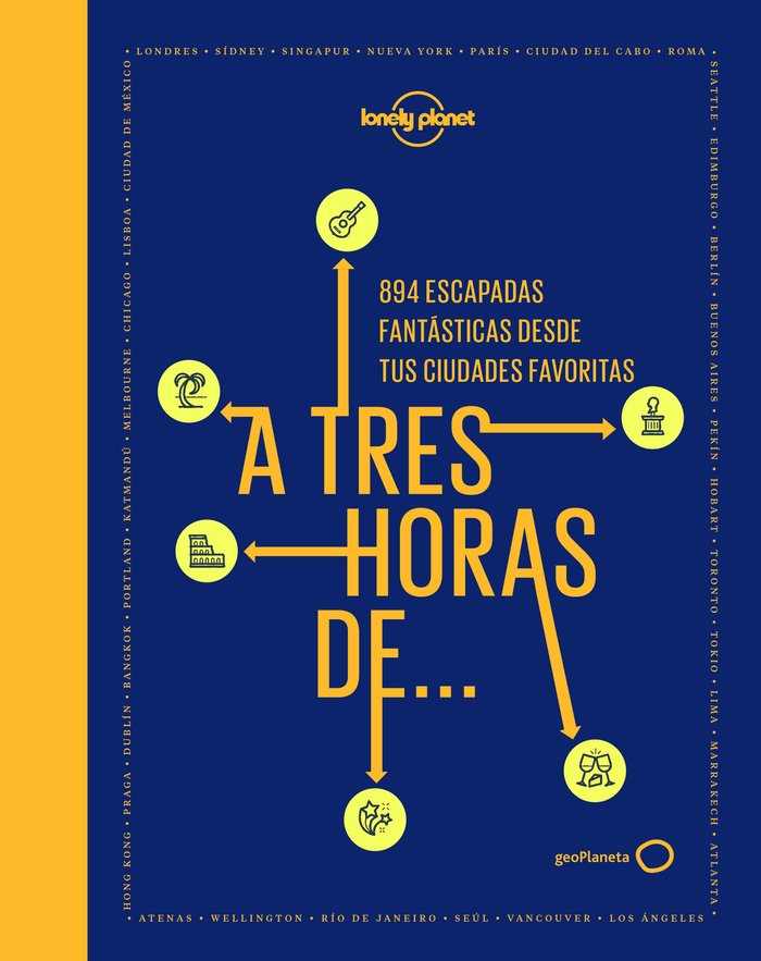 A tres horas de..., de AA. VV. | portada del libro