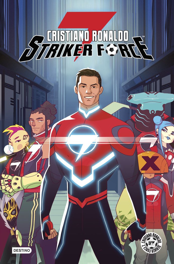 Cristiano Ronaldo Striker Force 7. Volumen 1, de Ronaldo, Cristiano | portada del libro