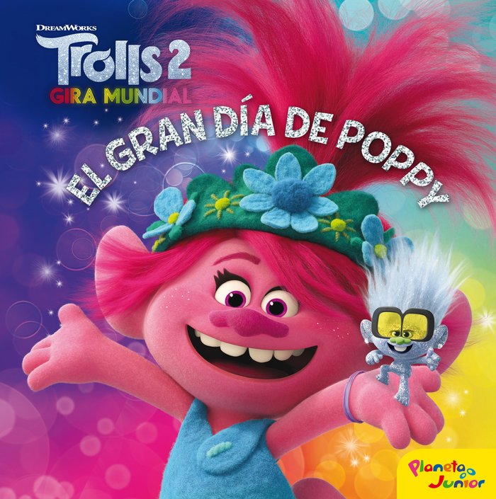 Trolls 2. El gran día de Poppy, de Dreamworks | portada del libro