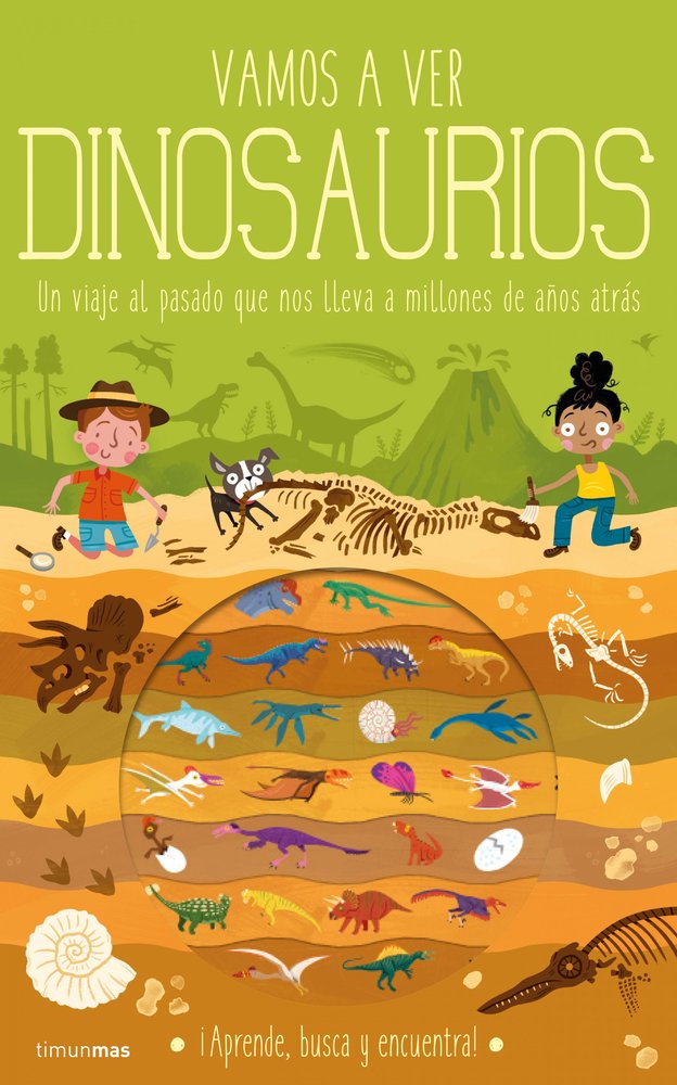 Vamos a ver dinosaurios, de Knapman, Timothy | portada del libro