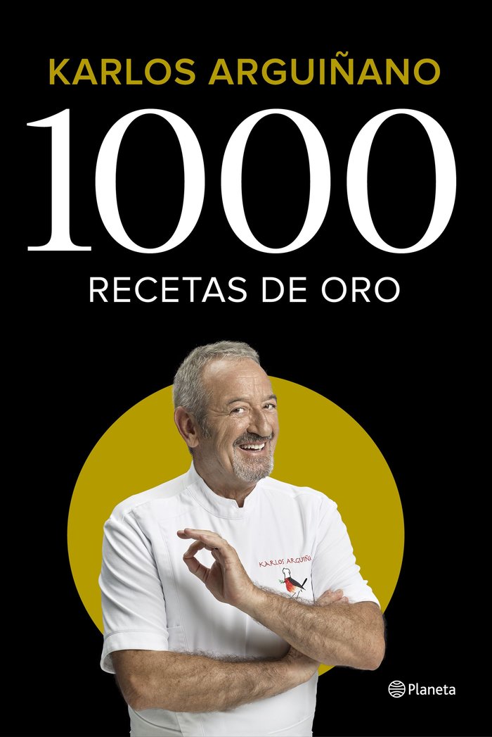 1000 recetas de oro, de Arguiñano, Karlos | portada del libro