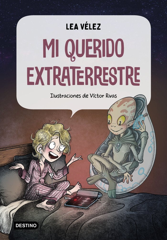 Mi querido extraterrestre, de Vélez, Lea | portada del libro