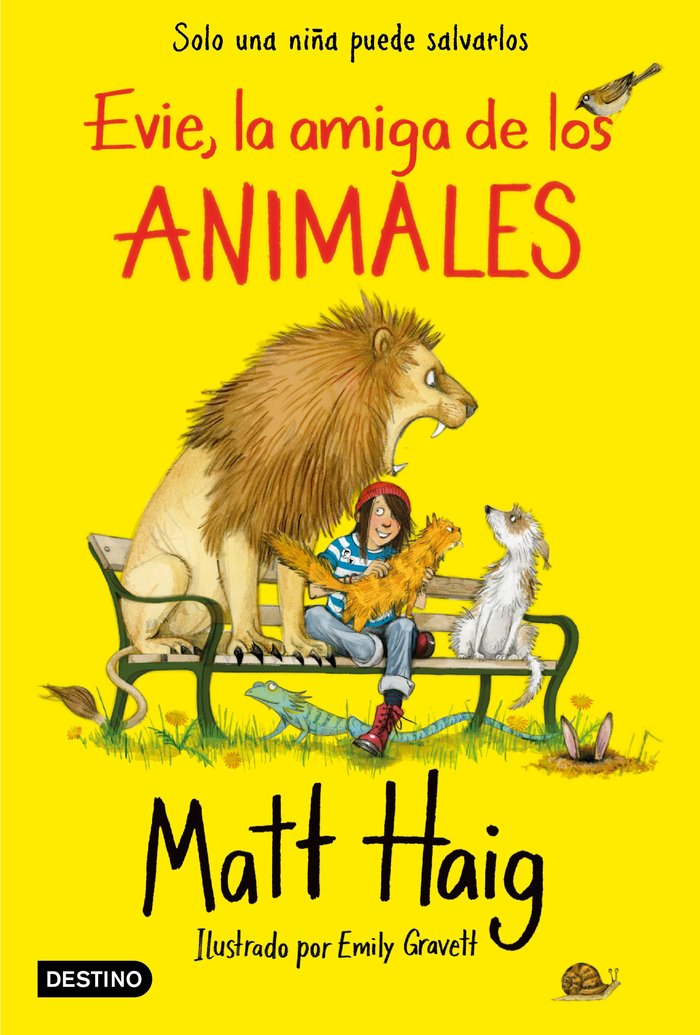 Evie, la amiga de los animales, de Haig, Matt | portada del libro