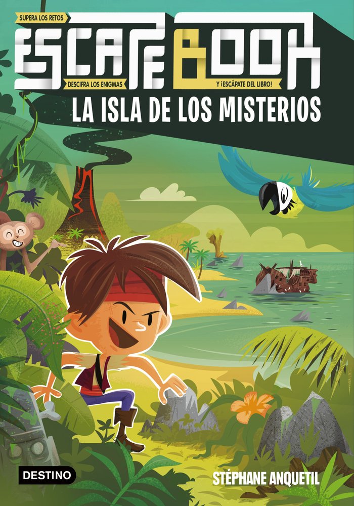 Escape book. La isla de los misterios, de Anquetil, Stéphane | portada del libro