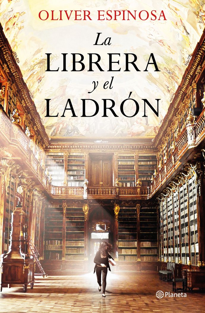 La librera y el ladrón, de Espinosa, Oliver | portada del libro