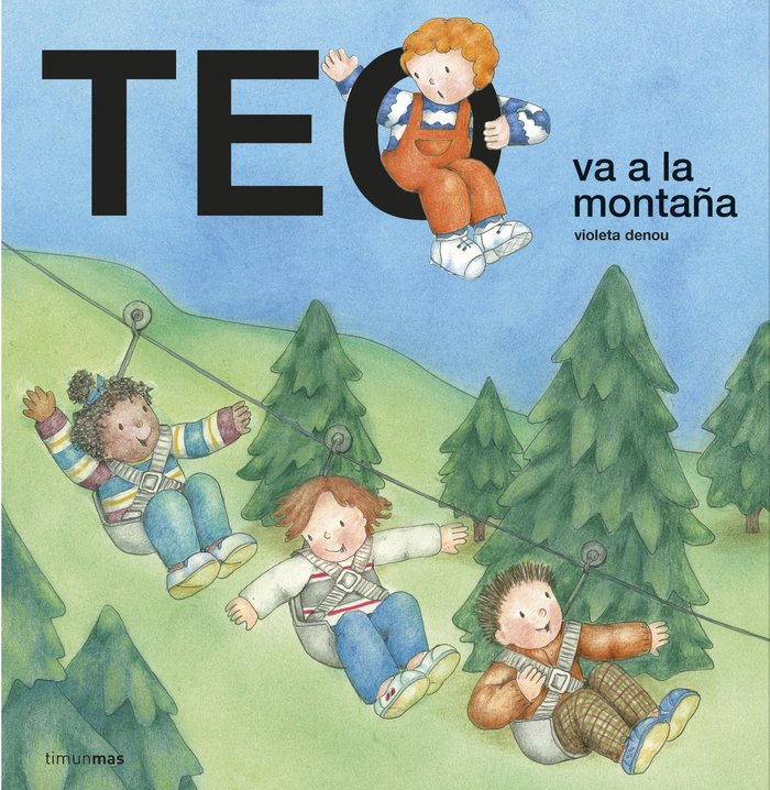 Teo va a la montaña, de Denou, Violeta | portada del libro