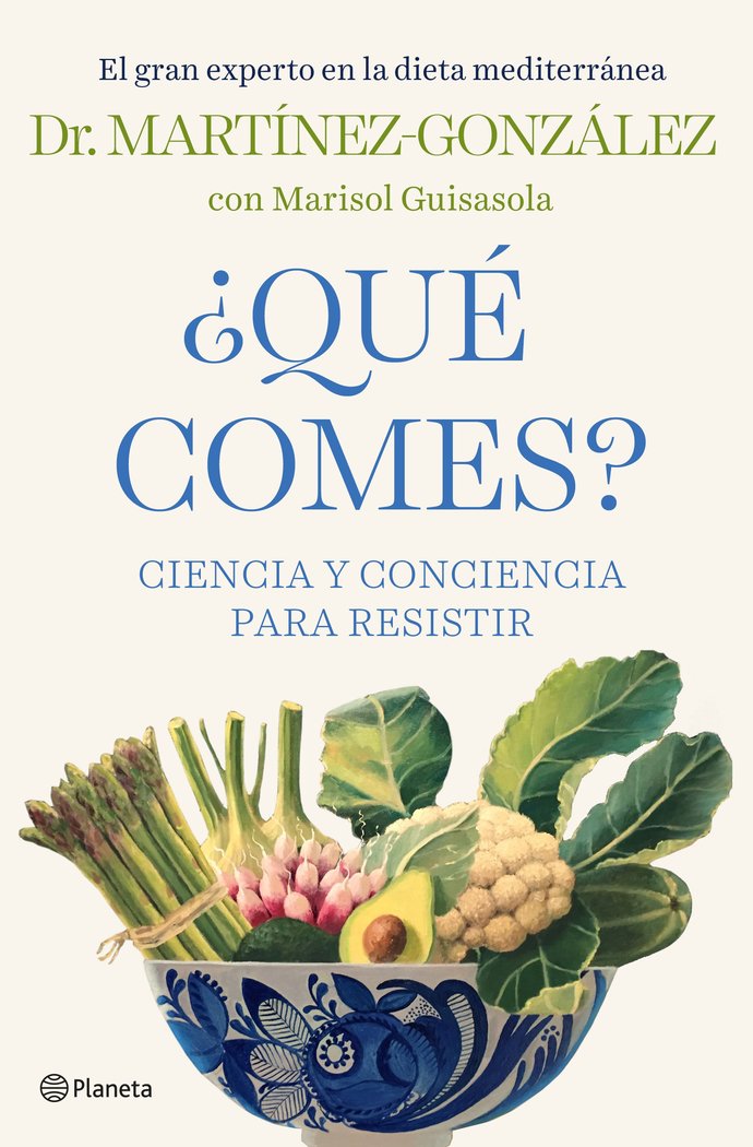 ¿Qué comes?, de Martínez-González, Miguel Ángel | portada del libro