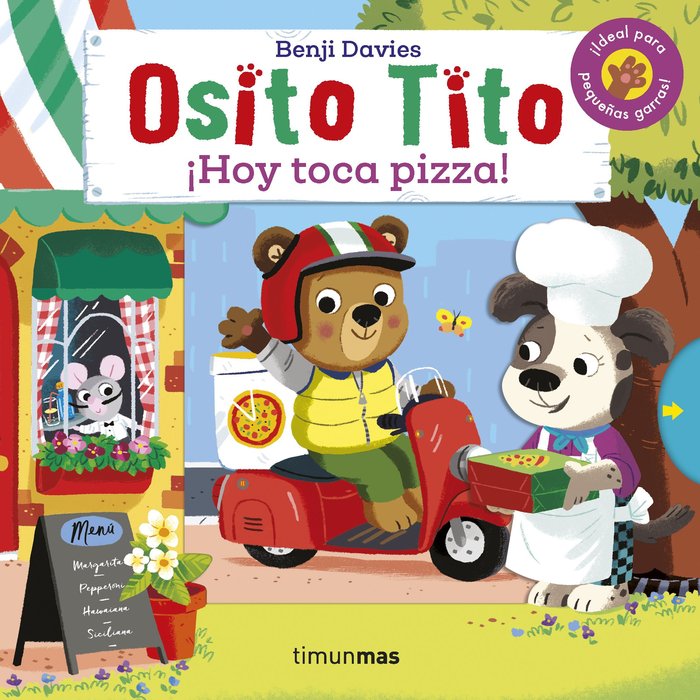 Osito Tito. ¡Hoy toca pizza!, de Davies, Benji | portada del libro