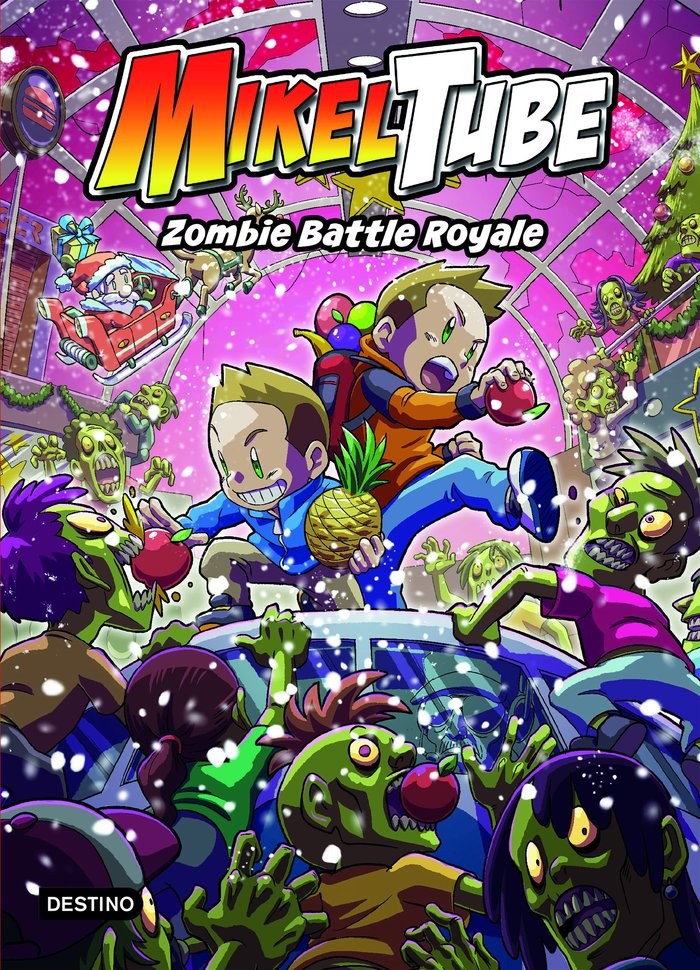 MikelTube 3. Zombie Battle Royale, de Mikeltube | portada del libro