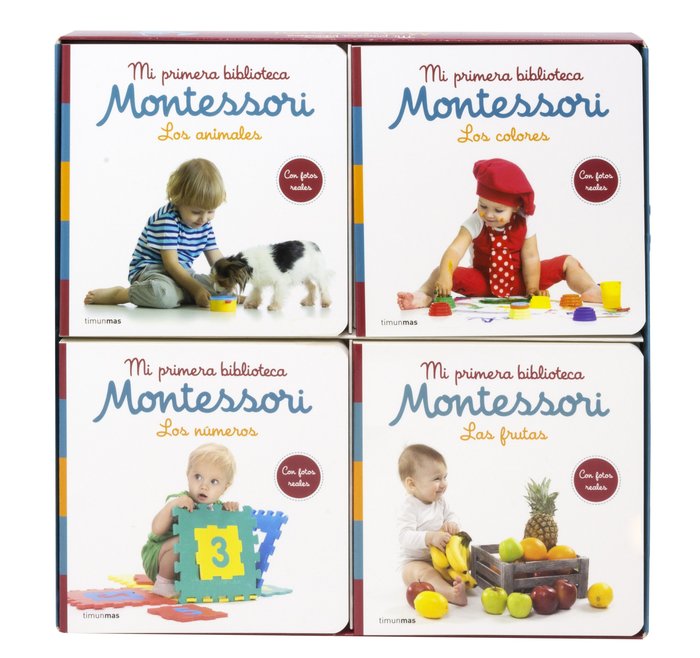 Mi primera biblioteca Montessori, de AA. VV. | portada del libro