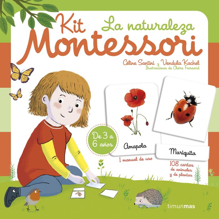 Kit Montessori. La naturaleza, de Santini, Céline | portada del libro