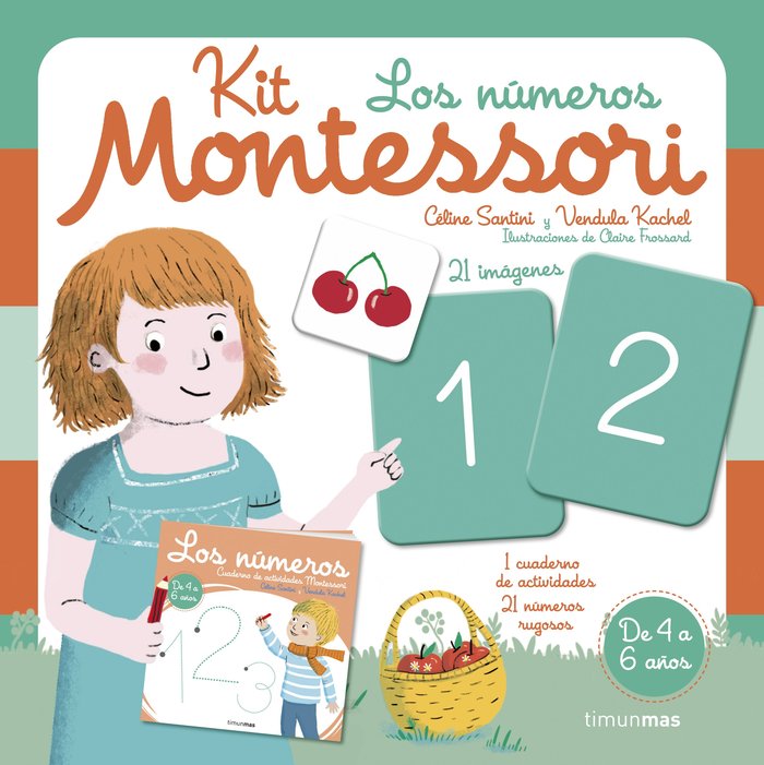 Kit Montessori. Los números, de Santini | portada del libro