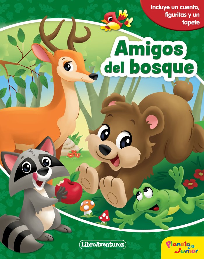 Amigos del bosque. Libroaventuras, de AA. VV. | portada del libro