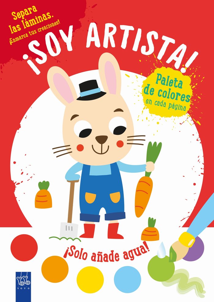 ¡Soy artista! Conejo, de YOYO | portada del libro