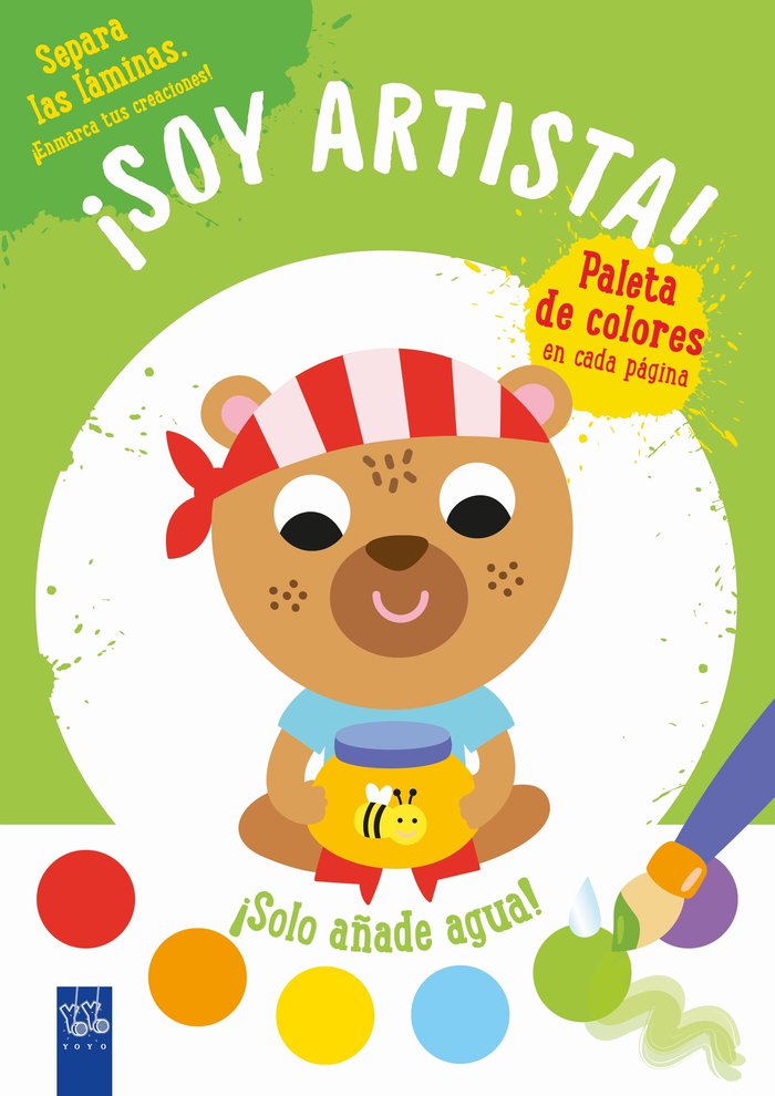 ¡Soy artista! Oso, de YOYO | portada del libro