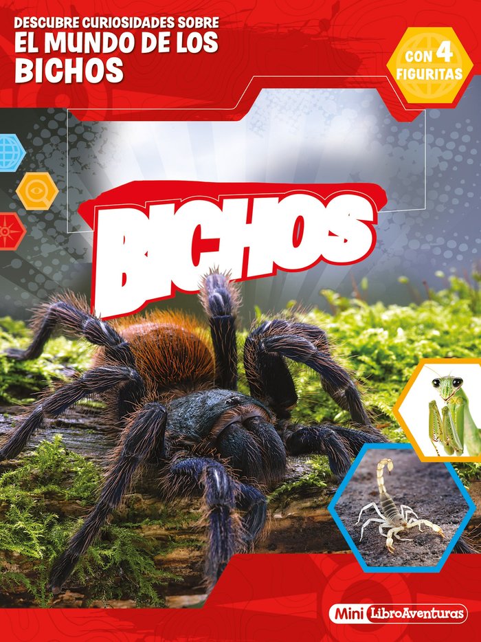 BICHOS. MINI-LIBROAVENTURAS, de AA. VV. | portada del libro