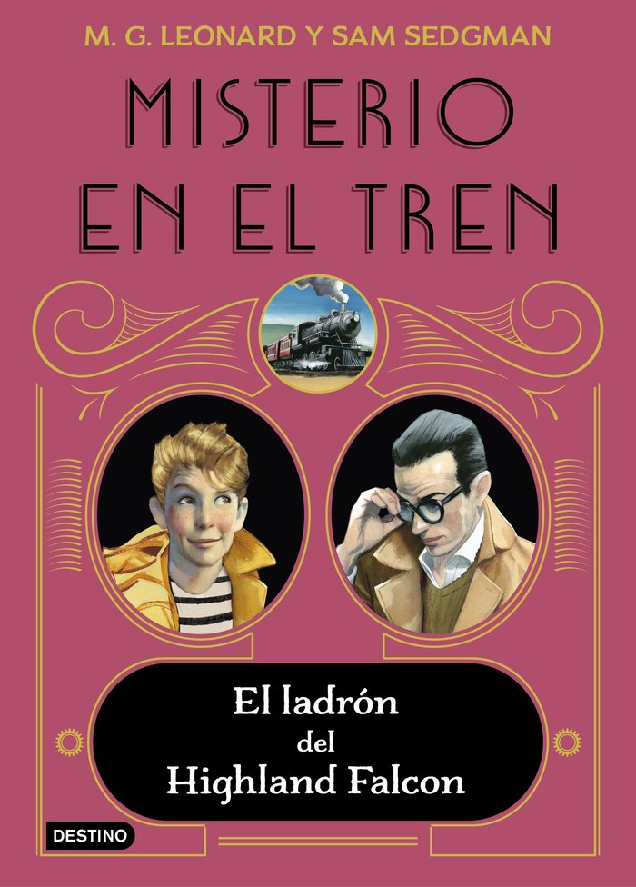 Misterio en el tren 1. El ladrón del Highland Falcon, de Leonard, M.G. | portada del libro