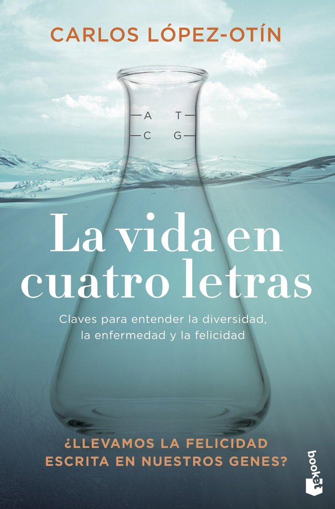 La vida en cuatro letras, de López Otín, Carlos | portada del libro