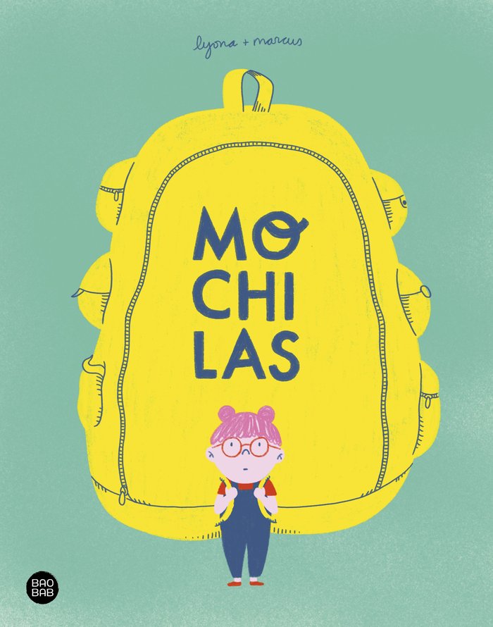 Mochilas, de Lyona | portada del libro
