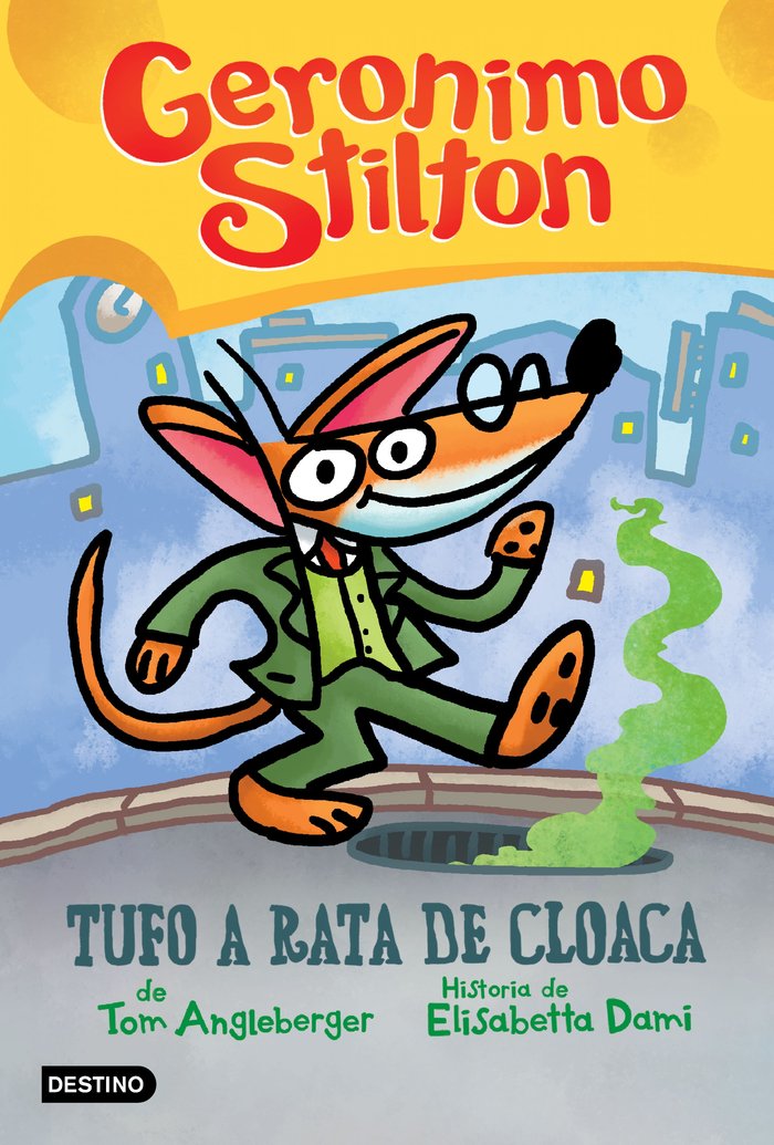 COMIC GS. TUFO A RATA DE CLOACA, de GERONIMO STILTON | portada del libro