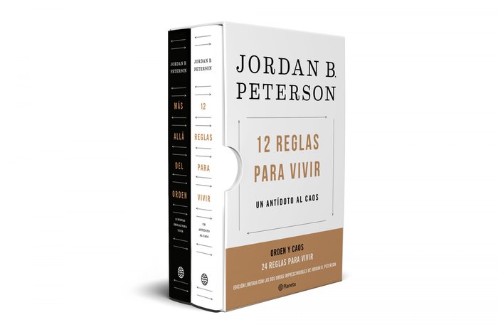 Estuche Orden y caos: 24 reglas para vivir, de Peterson | portada del libro