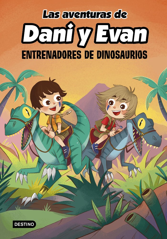 Las aventuras de Dani y Evan 3. Entrenadores de dinosaurios, de Las aventuras de Dani y Evan | portada del libro