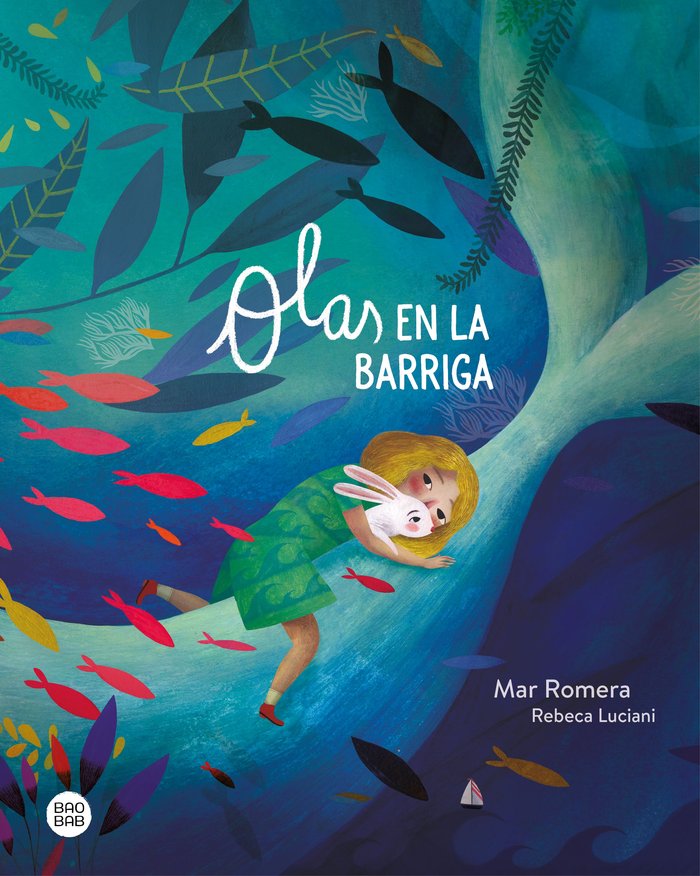 OLAS EN LA BARRIGA, de MAR ROMERA | portada del libro