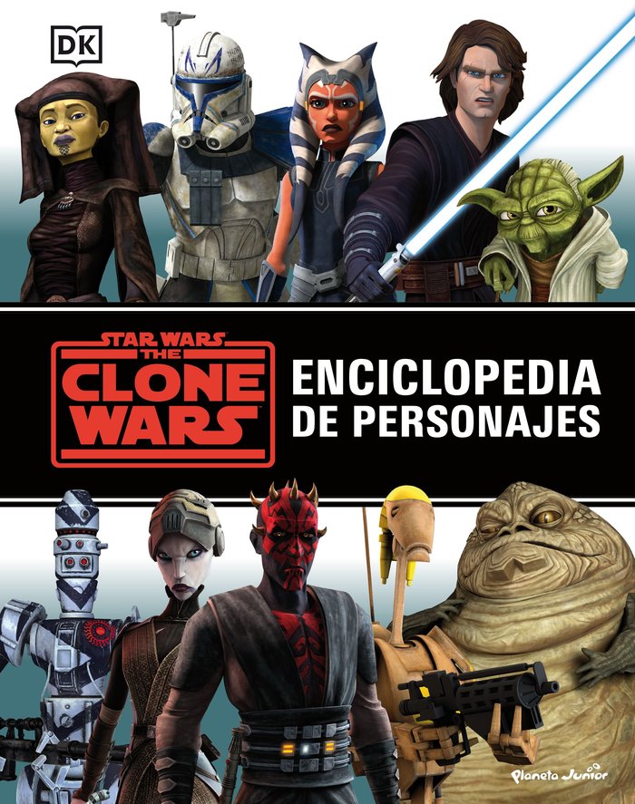 STAR WARS. THE CLONE WARS. ENCICLOPEDIA DE PERSONA, de STAR WARS | portada del libro