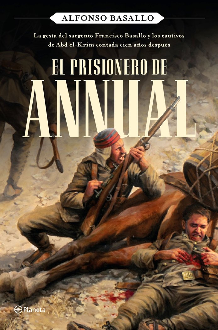 EL PRISIONERO DE ANNUAL, de ALFONSO BASALLO | portada del libro