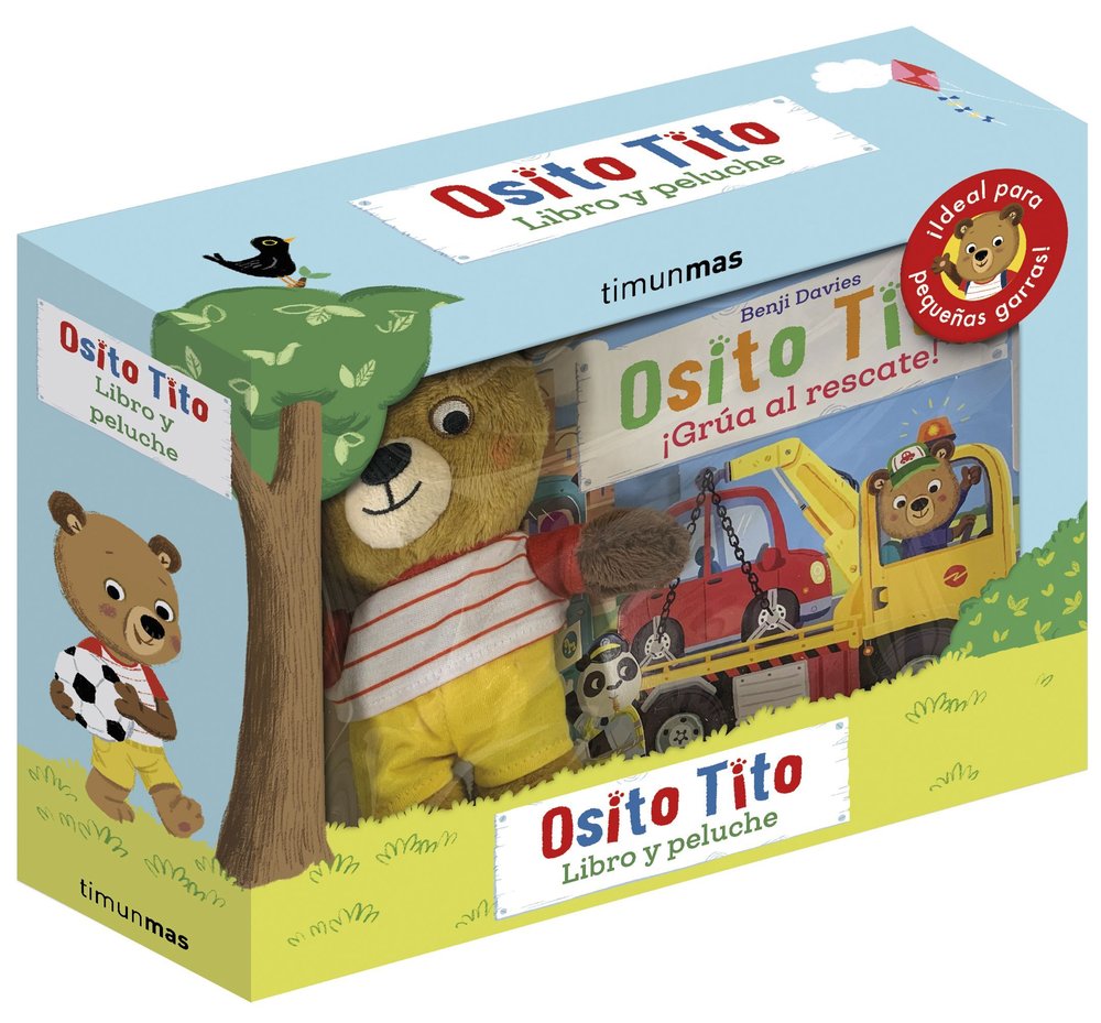OSITO TITO. LIBRO Y PELUCHE, de BENJI DAVIES | portada del libro