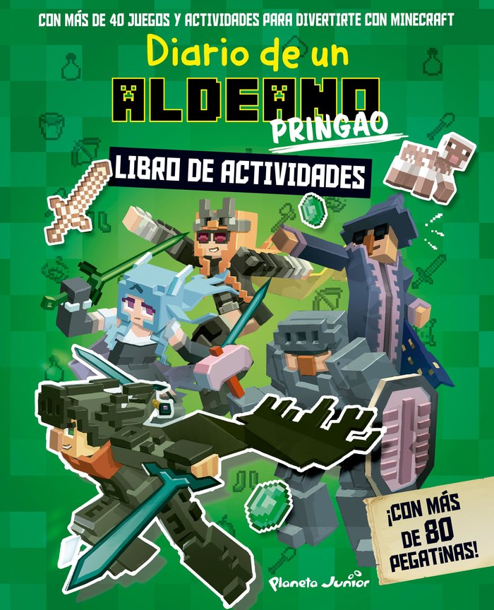 DIARIO DE UN ALDEANO PRINGAO. LIBRO DE ACTIVIDADES, de CUBE KID | portada del libro