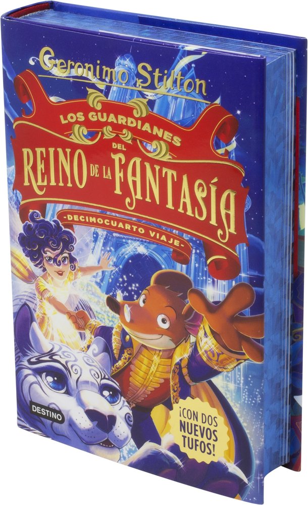 LOS GUARDIANES REINO DE LA FANTASIA, de GERONIMO STILTON | portada del libro
