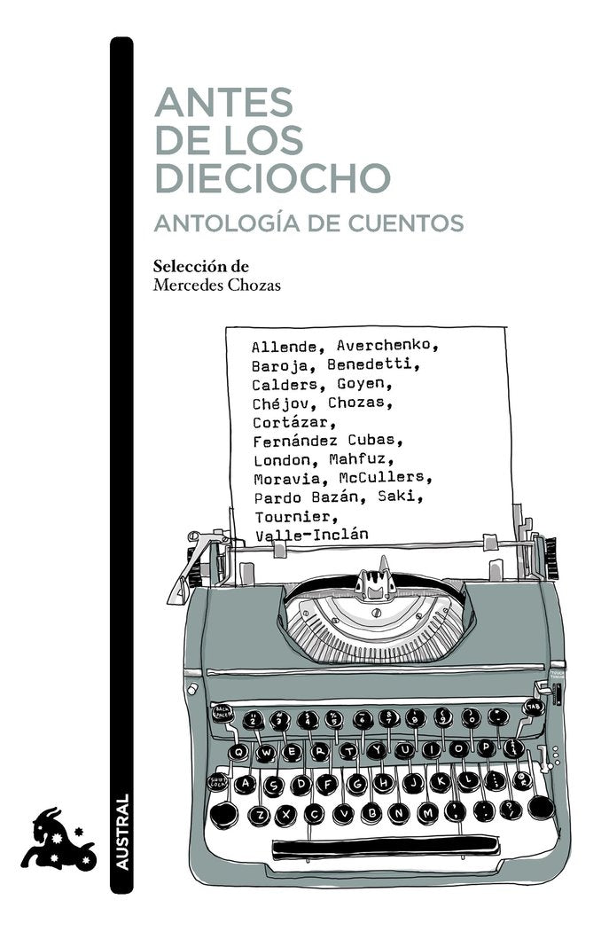 ANTES DE LOS DIECIOCHO. ANTOLOGIA DE CUENTOS, de AA. VV. | portada del libro