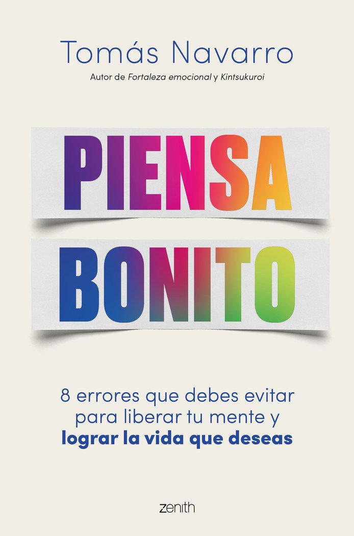 PIENSA BONITO, de NAVARRO, TOMAS | portada del libro