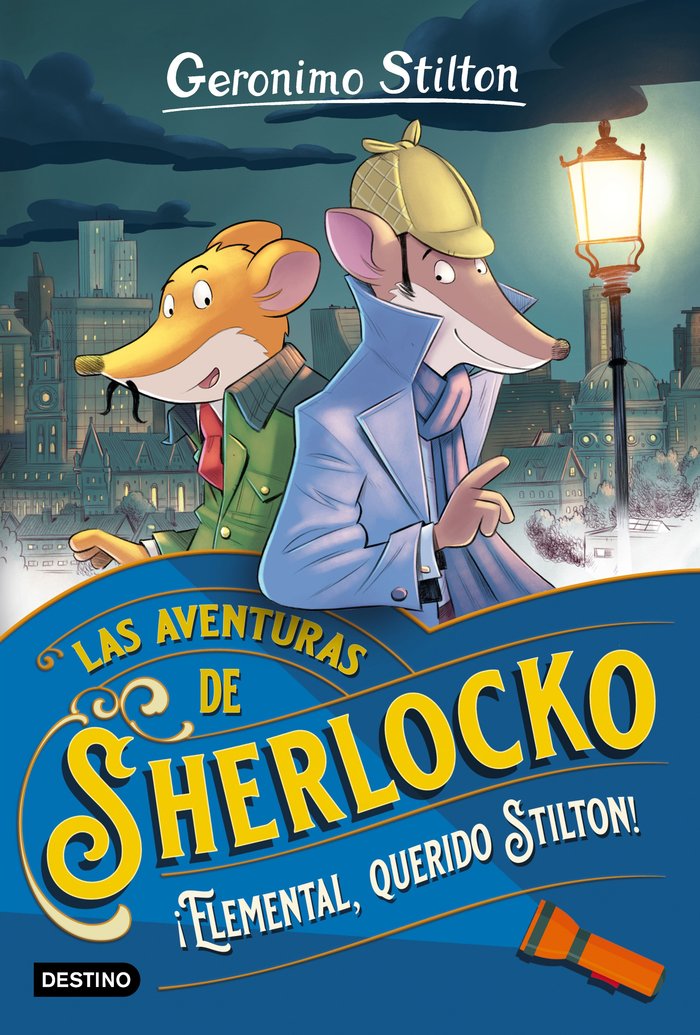¡ELEMENTAL, QUERIDO STILTON!, de GERONIMO STILTON | portada del libro