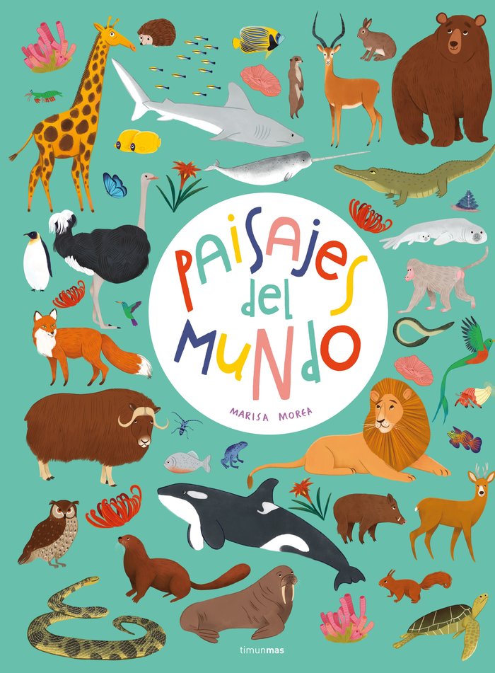 PAISAJES DEL MUNDO, de MARISA MOREA | portada del libro