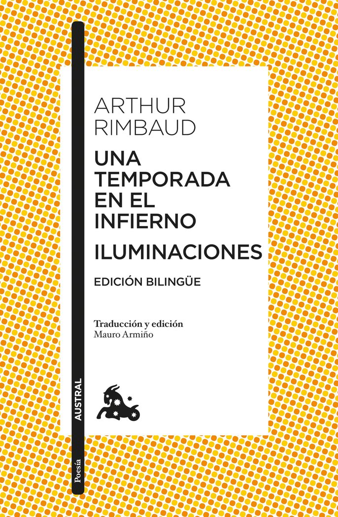 UNA TEMPORADA EN EL INFIERNO / ILUMINACIONES, de ARTHUR RIMBAUD | portada del libro