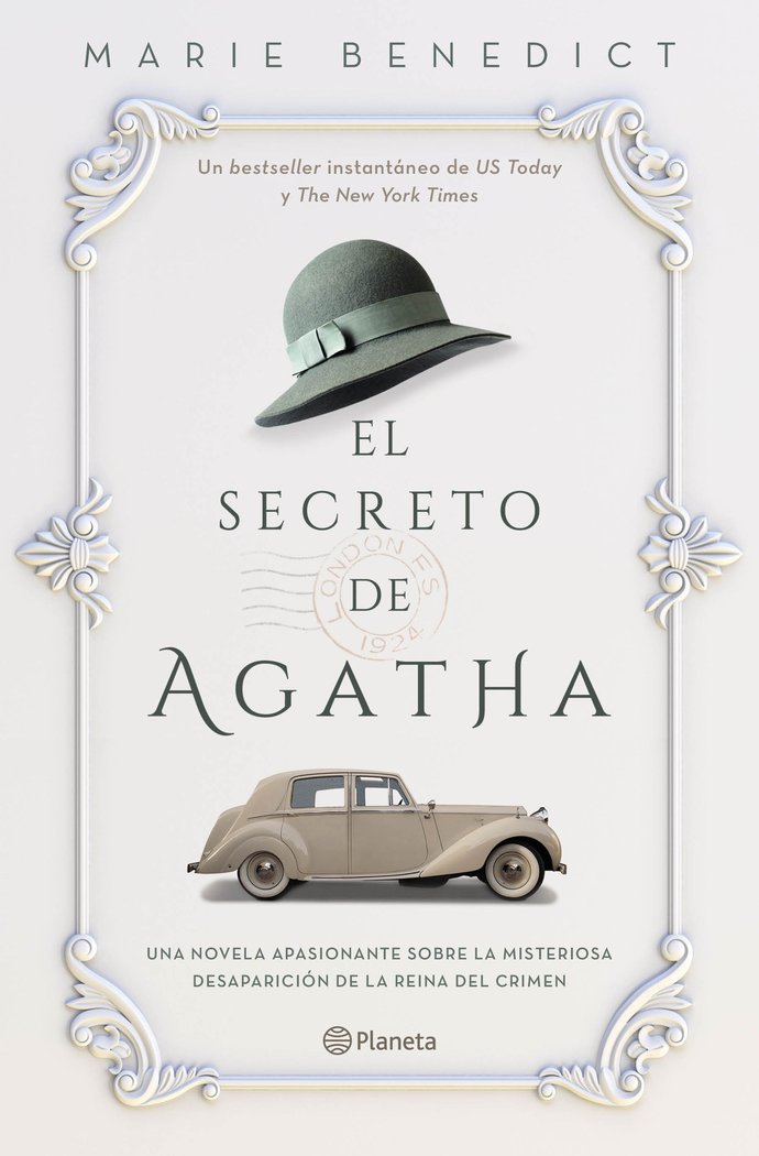EL SECRETO DE AGATHA, de MARIE BENEDICT | portada del libro