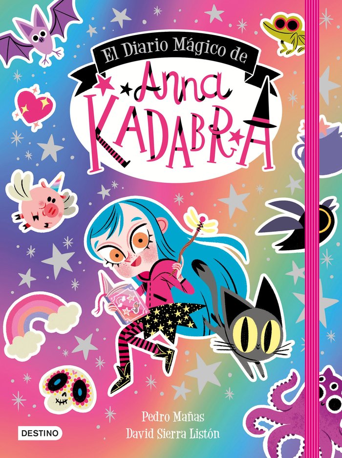 EL DIARIO MAGICO DE ANNA KADABRA., de PEDRO MAÑAS | portada del libro