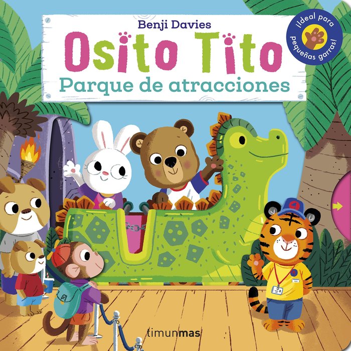 OSITO TITO. EN EL PARQUE DE ATRACCIONES, de BENJI DAVIES | portada del libro