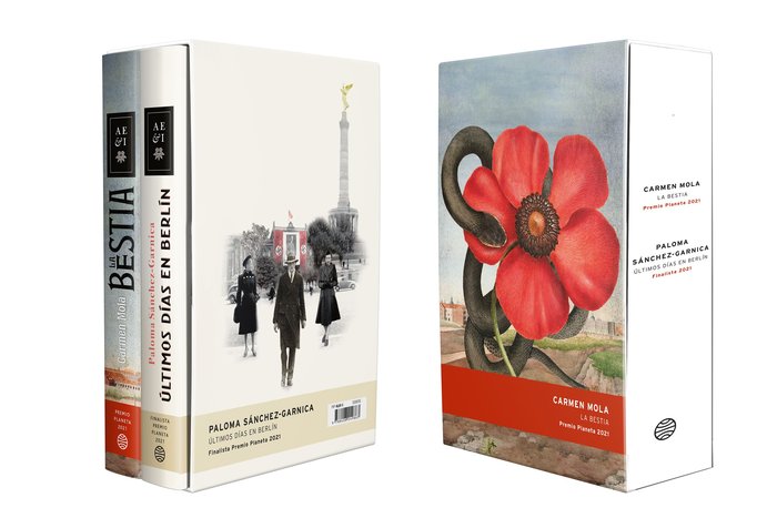 ESTUCHE PREMIO PLANETA 2021 FINALISTA, de MOLA, CARMEN | portada del libro