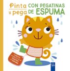 Pinta y pega con pegatinas de espuma. Naranja, de YOYO | portada del libro