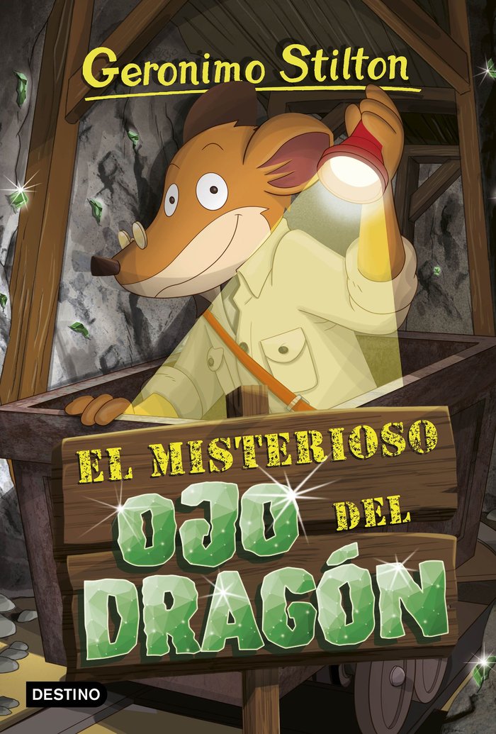 EL MISTERIOSO OJO DEL DRAGON, de GERONIMO STILTON | portada del libro