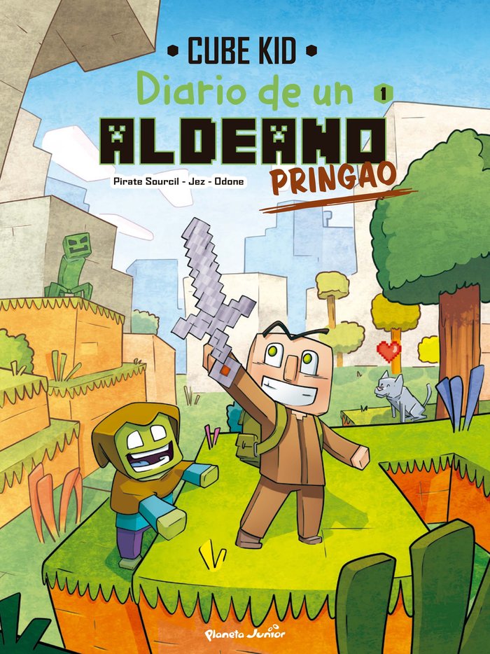 DIARIO DE UN ALDEANO PRINGAO. COMIC 1, de CUBE KID | portada del libro