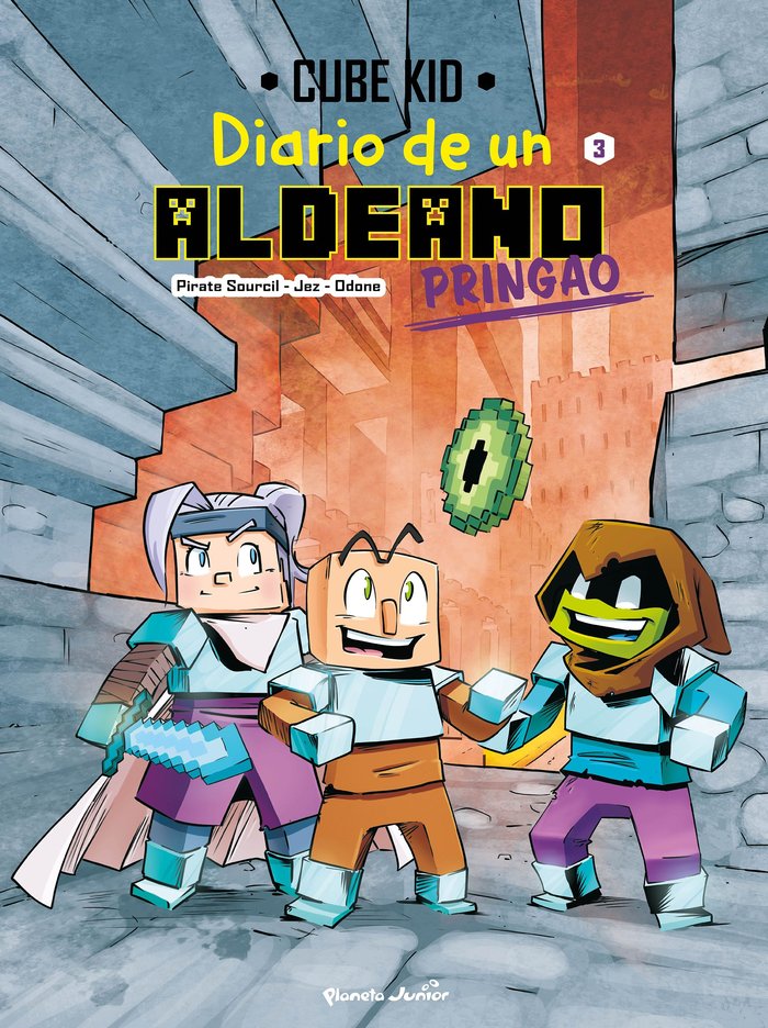 DIARIO DE UN ALDEANO PRINGAO. COMIC 3, de CUBE KID | portada del libro