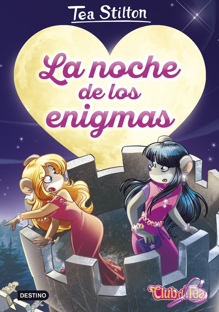 TS-DETECTIVES 8. LA NOCHE DE LOS ENIGMAS, de TEA STILTON | portada del libro