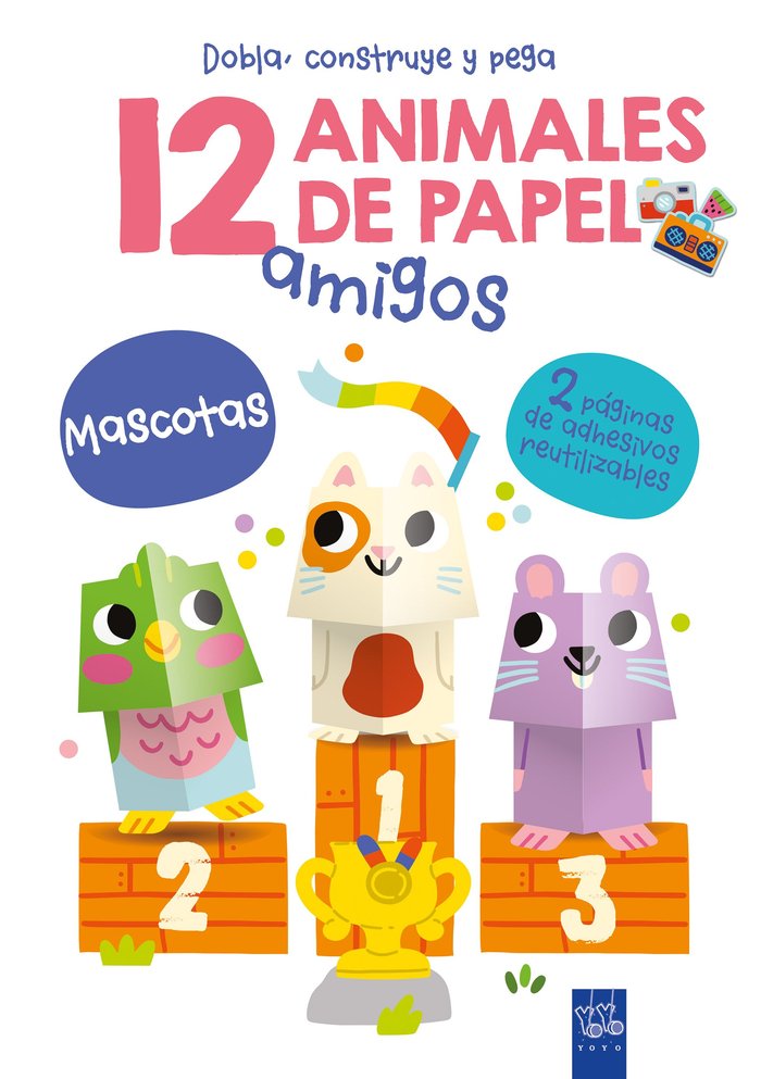 ANIMALES DE PAPEL. EL CAMPO, de YOYO | portada del libro
